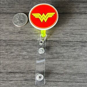 Wonder Woman badge reel